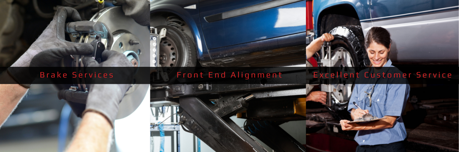 Brake Services, Front End Alignment, Customer service